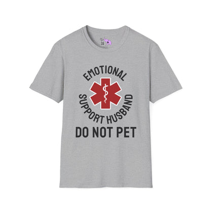 Emotional Support Husband Do Not Pet Adult T-shirt