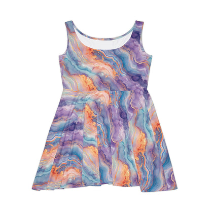 Dreamwave Marble Women's Skater Dress