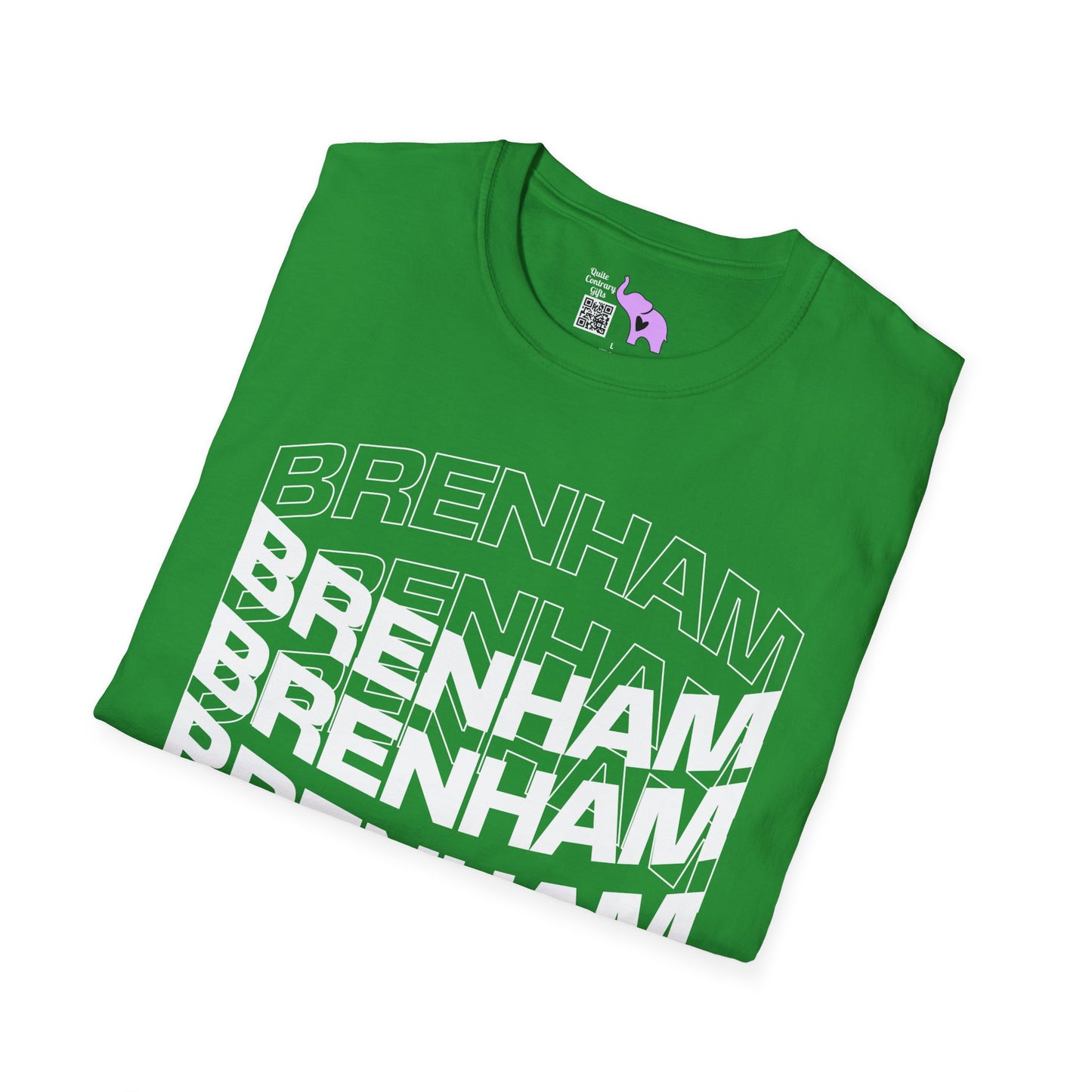 Brenham (Triple Arched) Texas Adult Unisex Tshirt