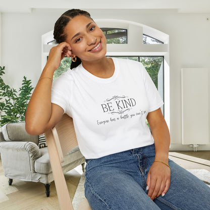 Be Kind Everyone Has A Battle You Can't See Adult T-shirt