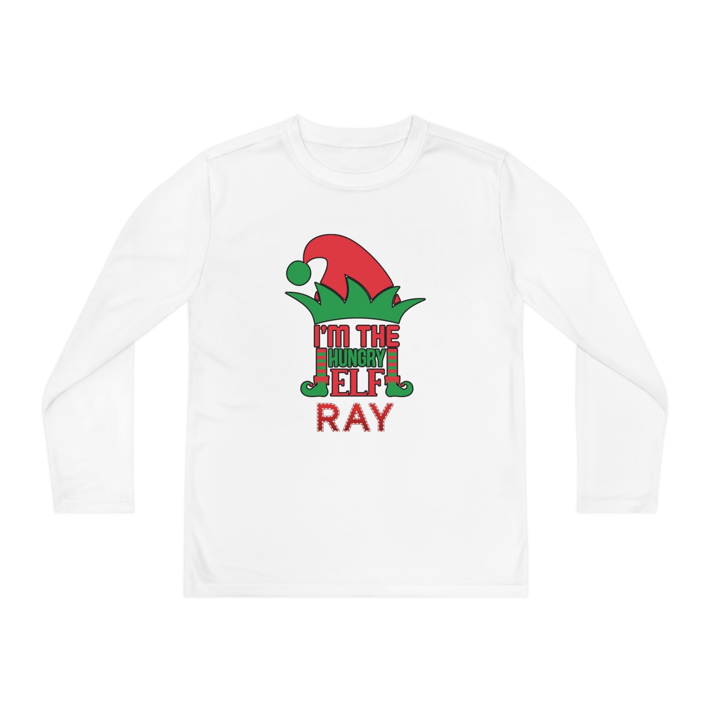 I'm The Hungry Elf Youth Long Sleeve Tee