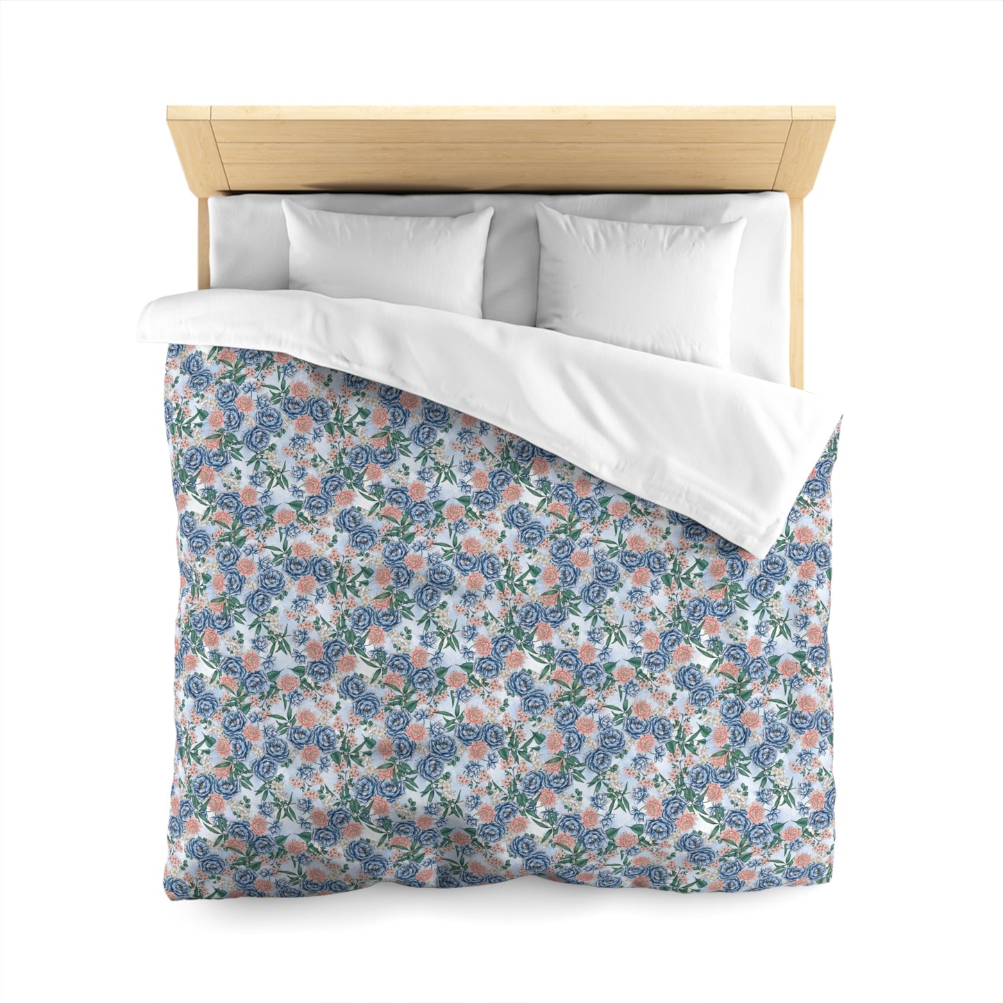 Tranquil Garden Microfiber Duvet Cover