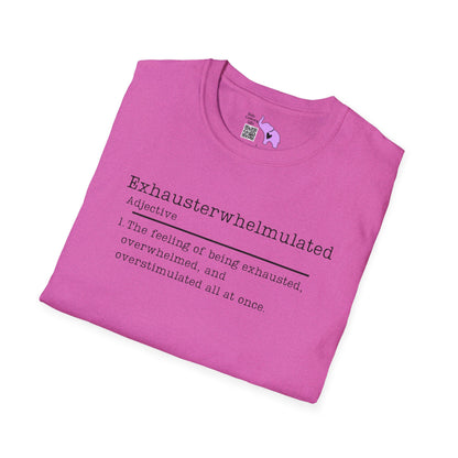 Exhausterwhelmulated Definition Adult T-shirt