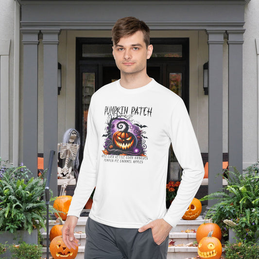 Pumpkin Patch Adult Long Sleeve Tee