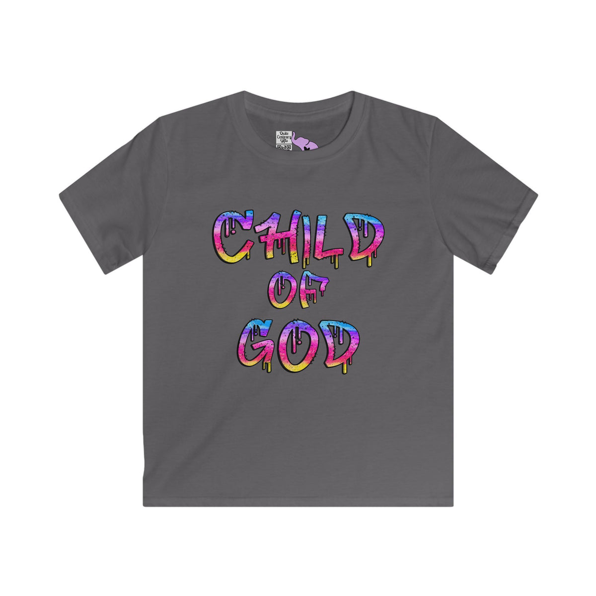 Child of God (Graffiti) Youth Softstyle Tee