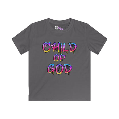 Child of God (Graffiti) Youth Softstyle Tee