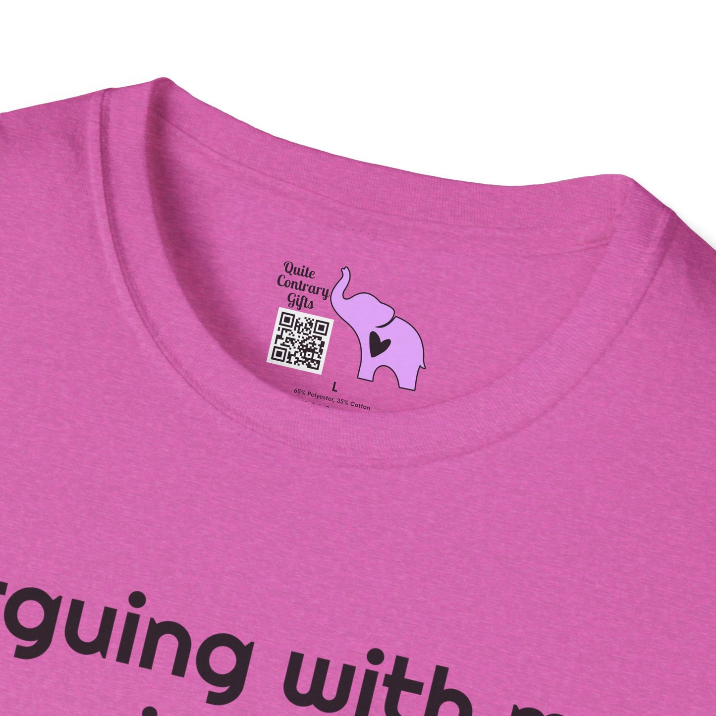 Arguing With Me Is Pointless... Adult T-shirt