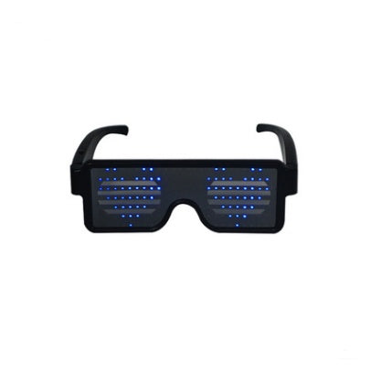 LED Luminous Display Glasses