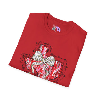 Home Sweet Home Texas Love Adult T-shirt