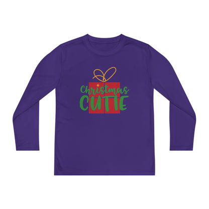 Christmas Cutie Youth Long Sleeve Tee