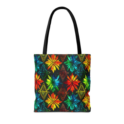 Celebration Mosaic Canvas Tote Bag