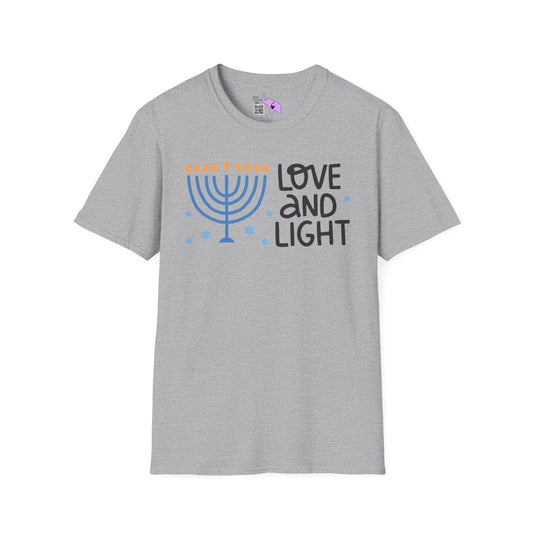 Hanukkah Love & Light 4 Adult T-shirt