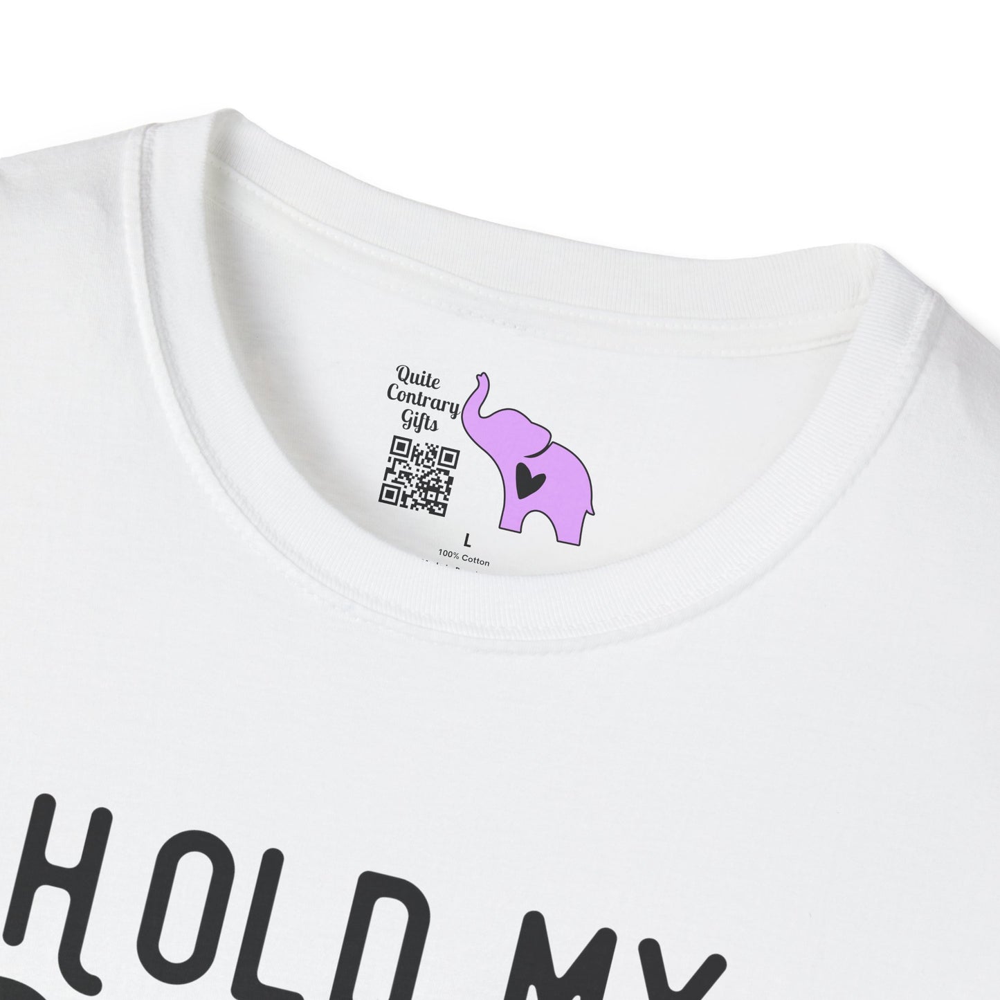 Hold My Drink I Gotta Pet This Dog Adult T-shirt