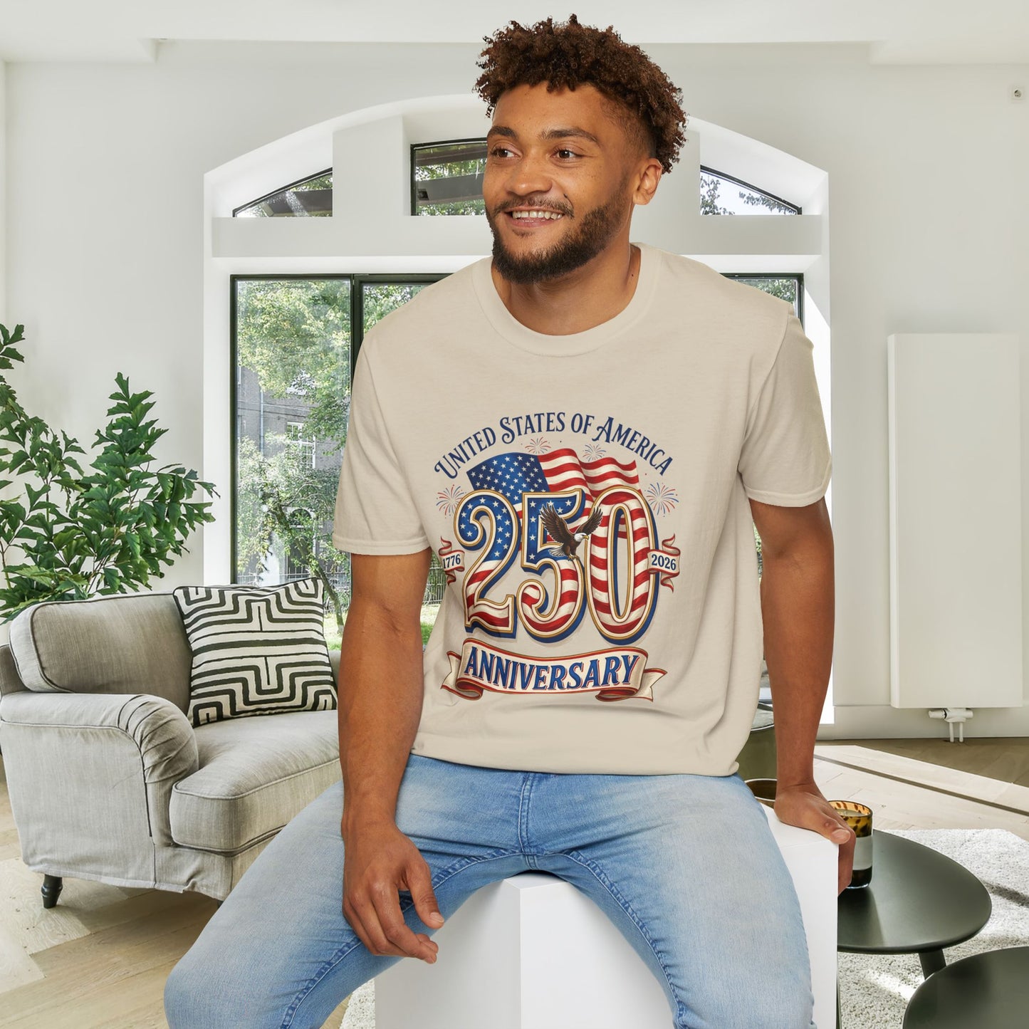 United States of America 250th Anniversary Adult T-shirt