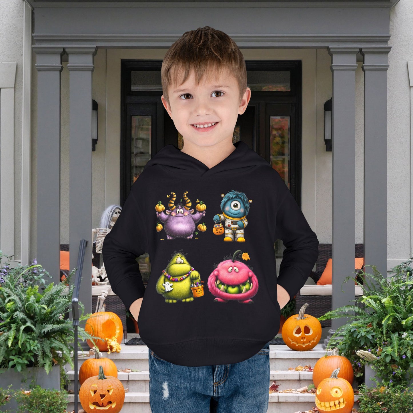 Monster Mayhem Toddler Hoodie