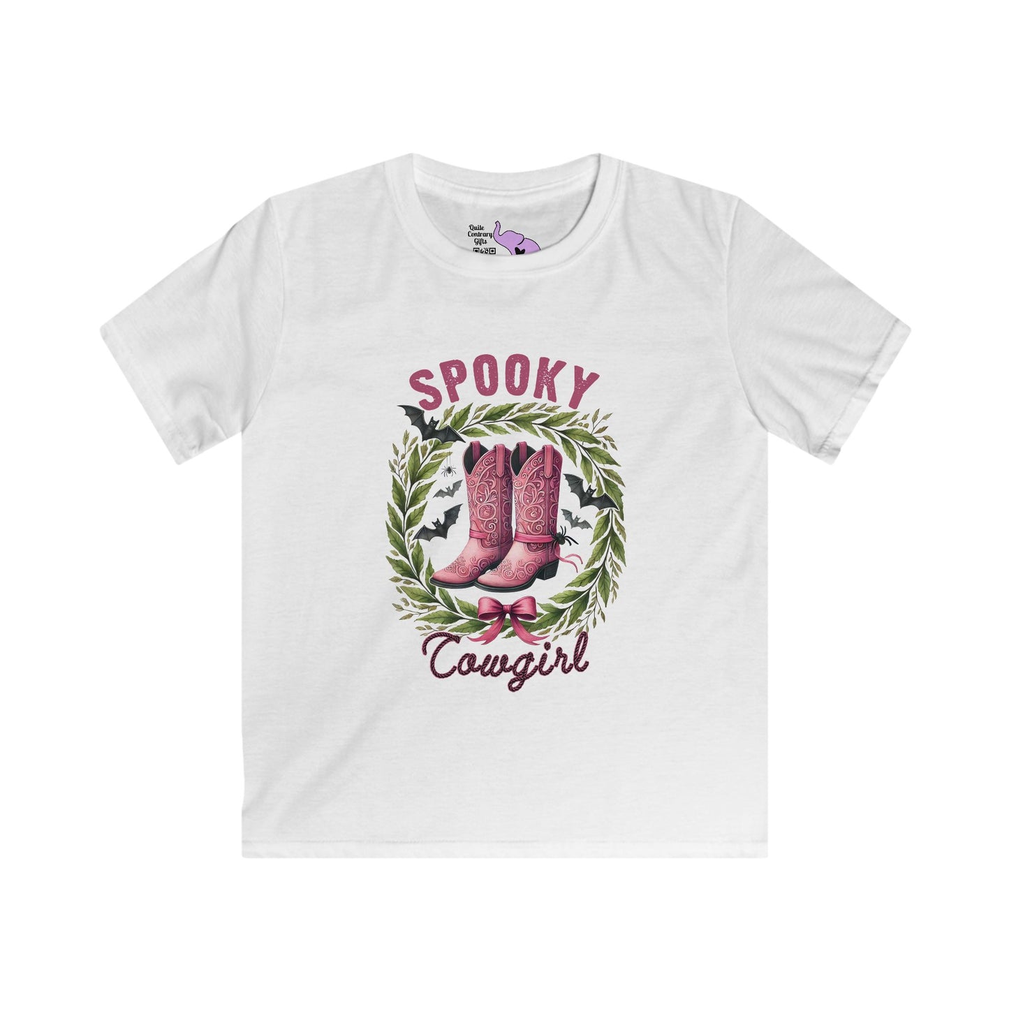Spooky Cowgirl Youth Softstyle Tee