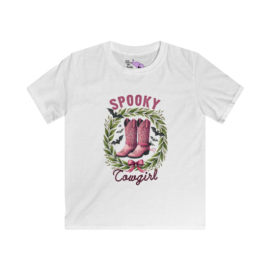 Spooky Cowgirl Youth Softstyle Tee