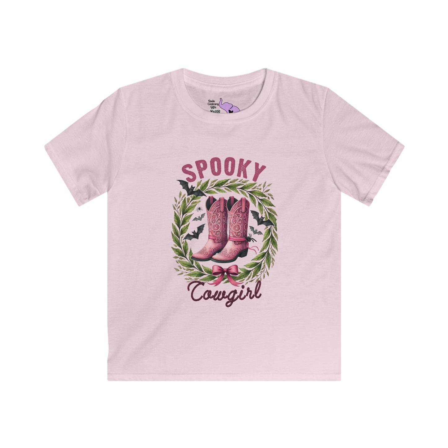 Spooky Cowgirl Youth Softstyle Tee