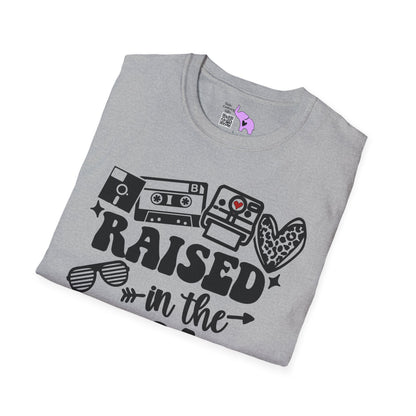 Raised In The 80's So Much Fun No Evidence Adult T-shirt