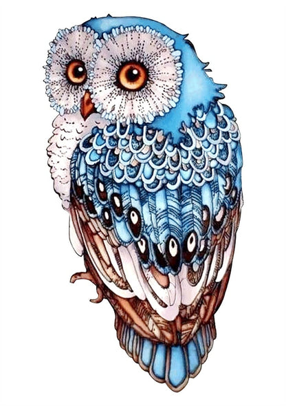 Enchanted Owls Wooden Puzzle Collection