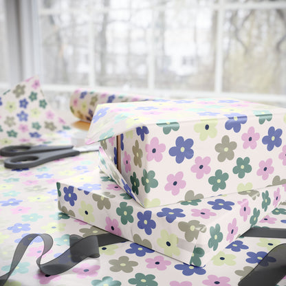 Earthbound Blooms Wrapping Paper