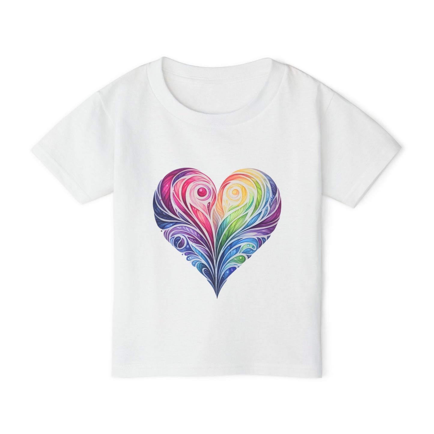 Colorwave Heart Heavy Cotton™ Toddler T-shirt
