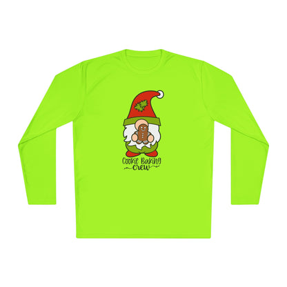 Cookie Baking Crew Gnome Adult Long Sleeve Tee
