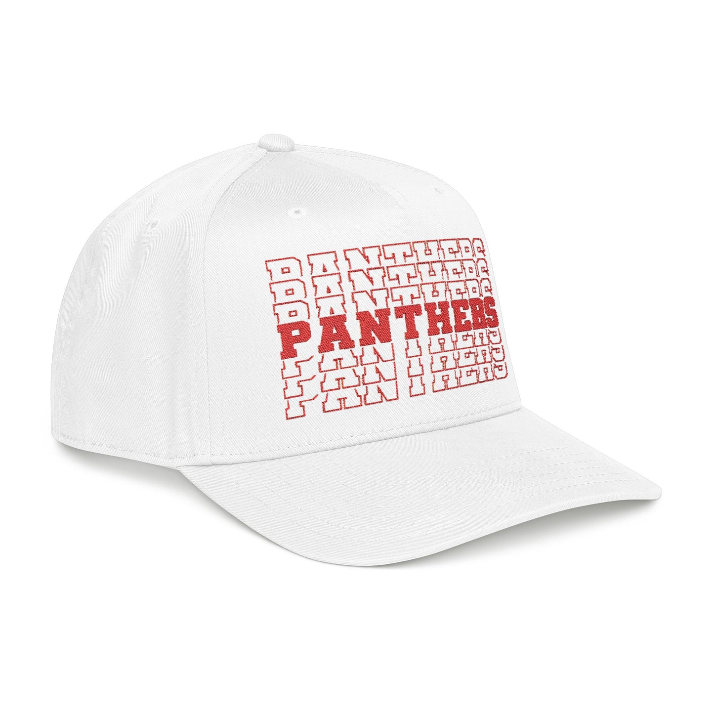 Burton Panthers Stacked Letters Mid Profile Baseball Cap