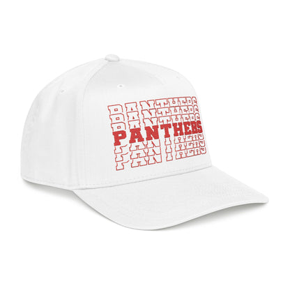 Burton Panthers Stacked Letters Mid Profile Baseball Cap