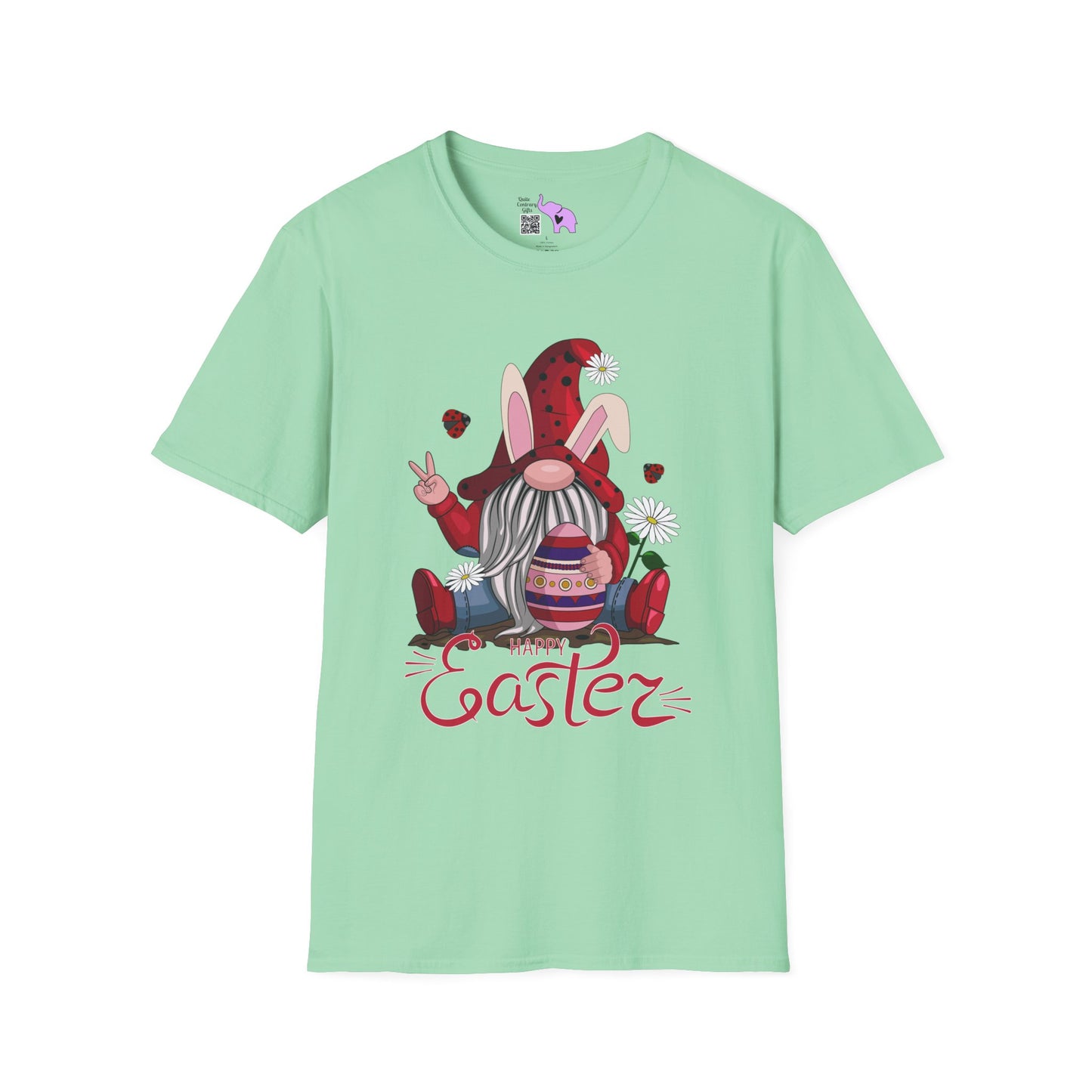 Happy Easter Gnome Adult T-shirt