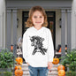 Dabbing Unicorn Skeleton Toddler Hoodie