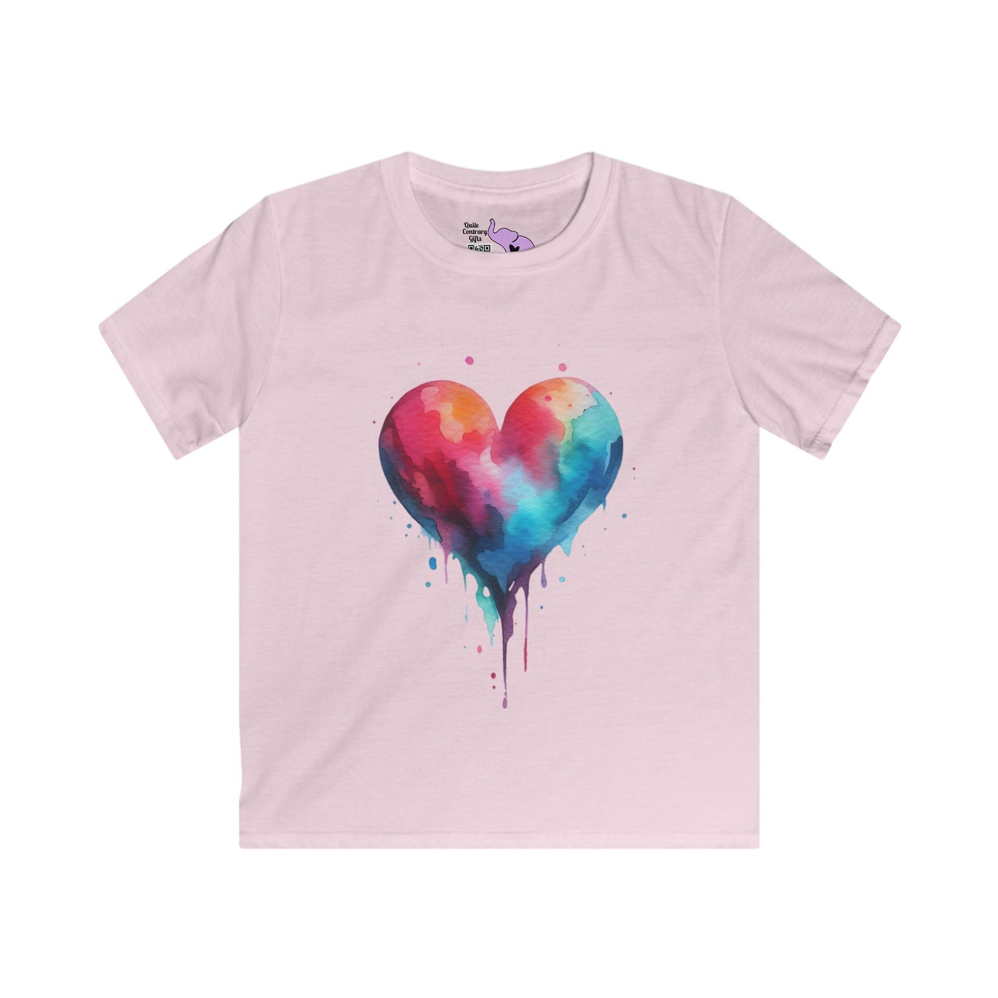 Heart Colorway Youth Softstyle Tee