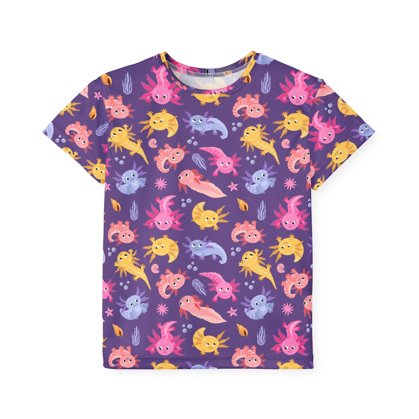 Axolotl Adventures Kids T-Shirt