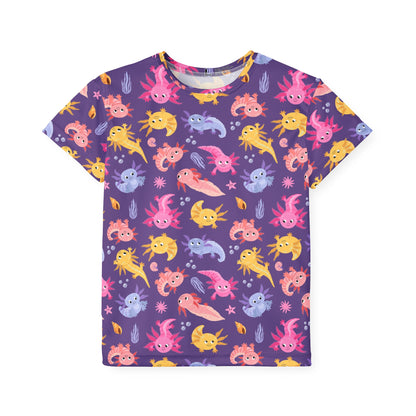 Axolotl Adventures Kids T-Shirt