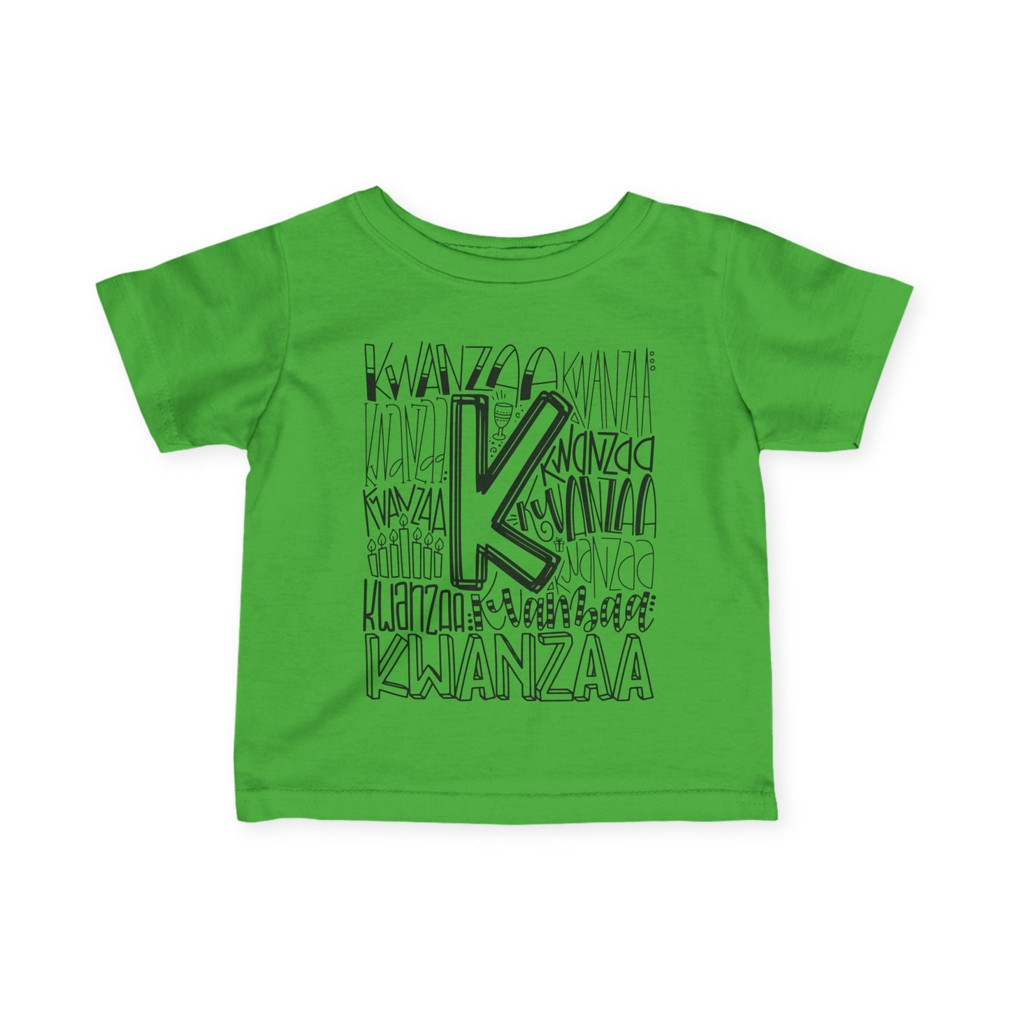 Kwanzaa Wordcloud Infant Soft T-Shirt