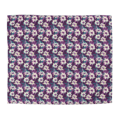 Twilight Daisy Meadow Microfiber Duvet Cover