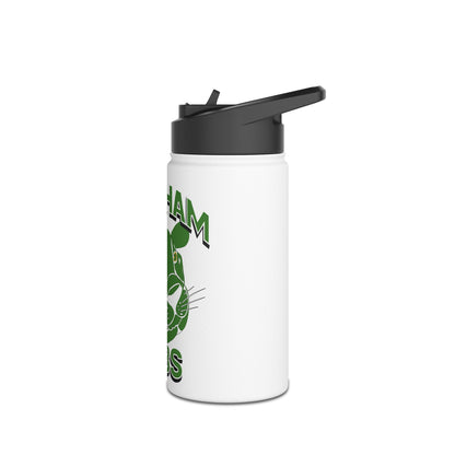 Brenham Cubs w/Mascot Stainless Steel Water Bottle