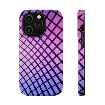 Midnight Mist Mosaic MagSafe® Compatible Tough Case for iPhone
