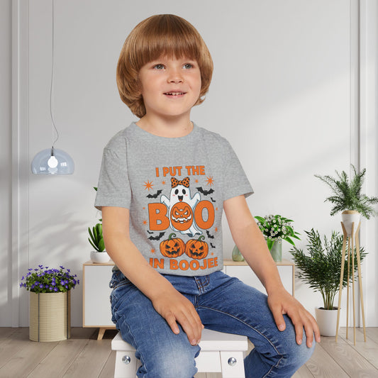 I Put the Boo in Boojee Heavy Cotton™ Toddler T-shirt