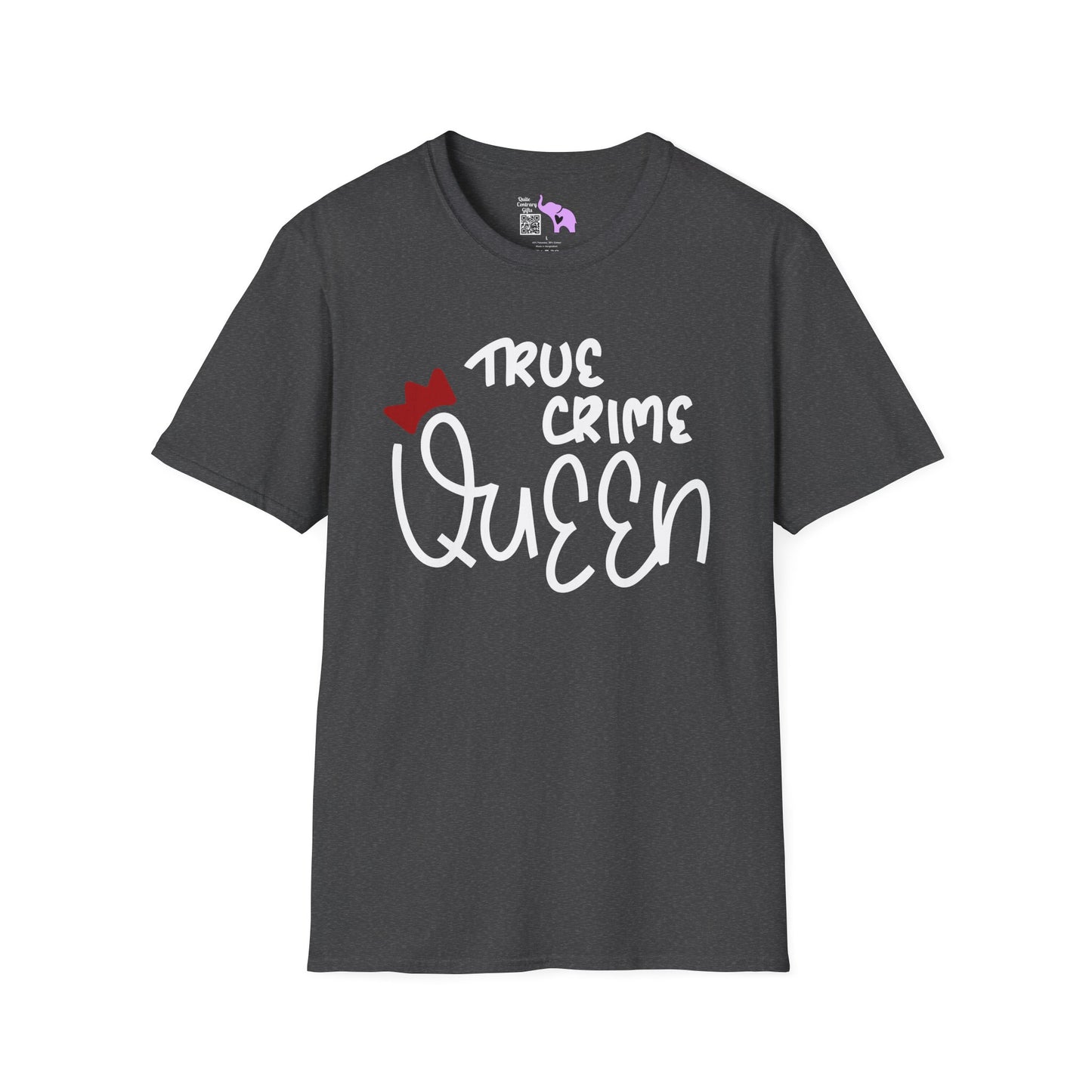 True Crime Queen Adult T-shirt