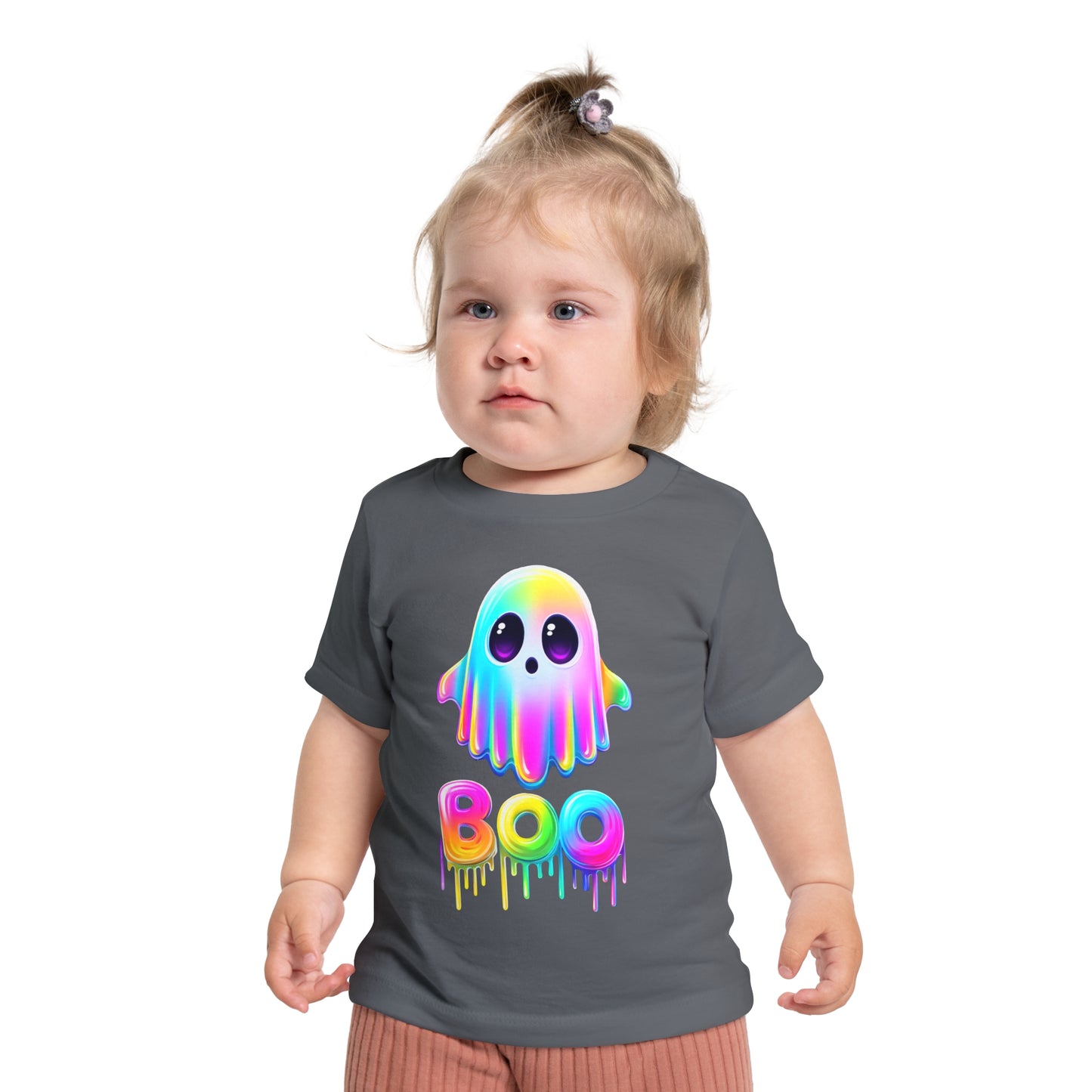 Neon Ghostly Boo Infant T-Shirt