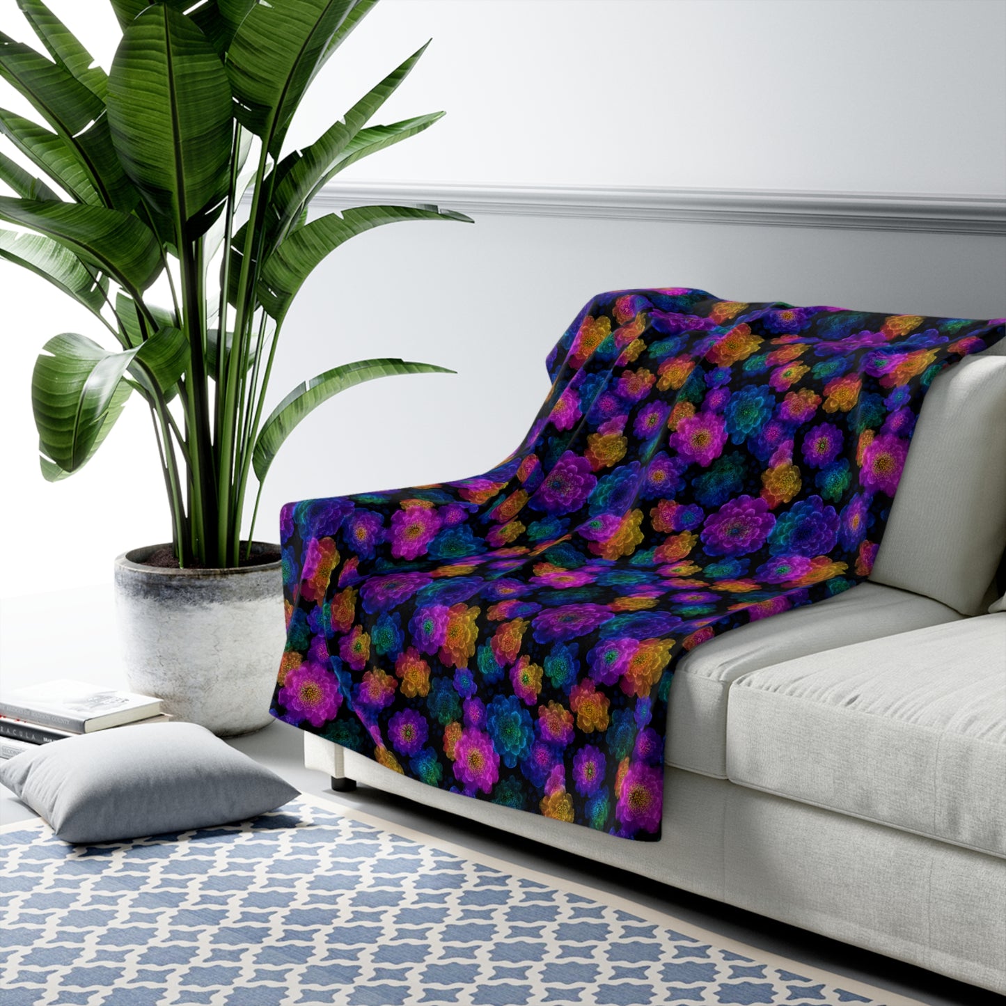 Luminous Carnations Basic Bedding Set