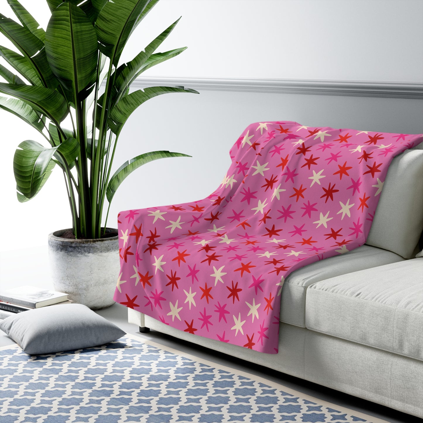 Love Sparks Fleece Blanket
