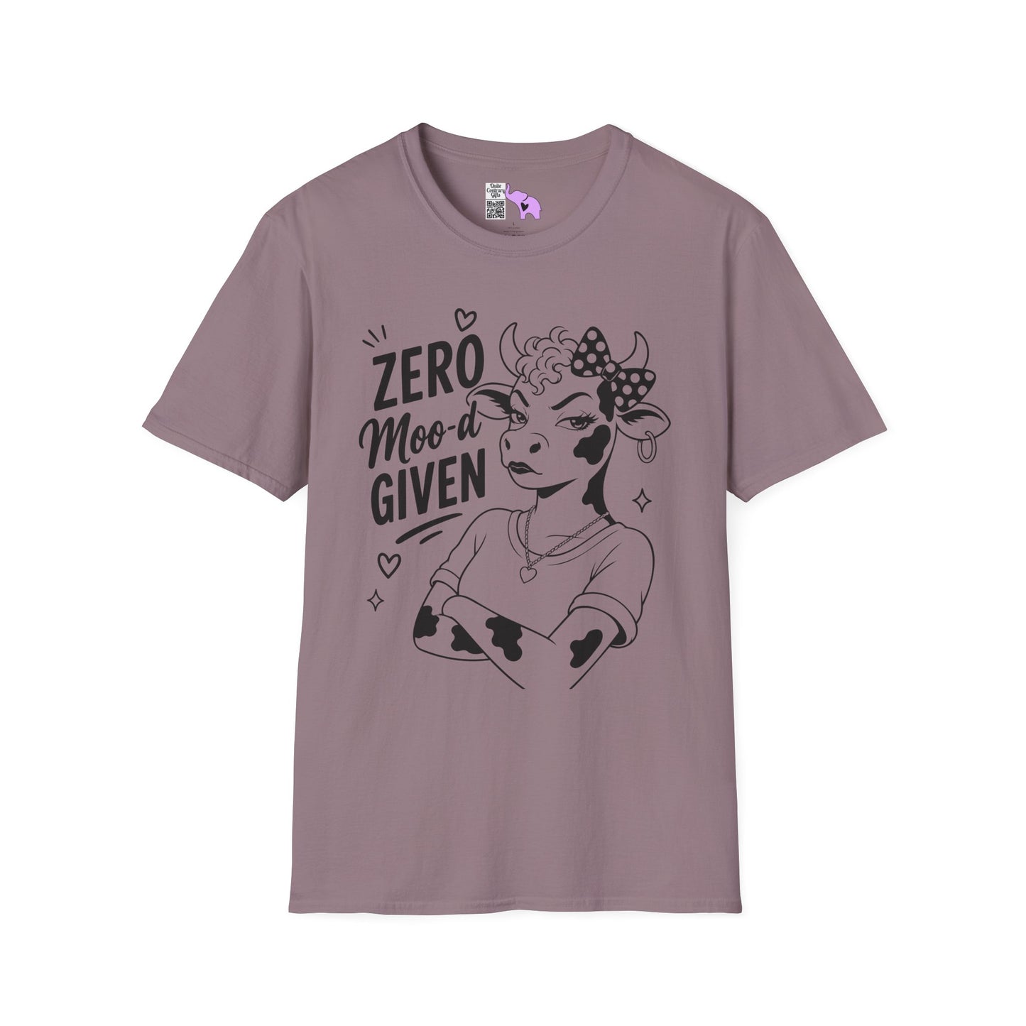 Zero Moo-d Given Adult T-shirt