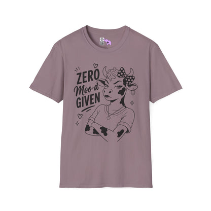 Zero Moo-d Given Adult T-shirt