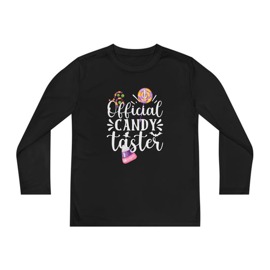 Official Candy Taster Youth Long Sleeve Tee