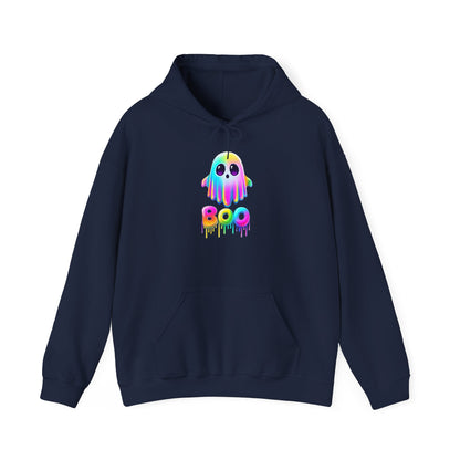 Neon Ghostly Boo Heavy Blend™ Hooded Sweatshirt