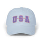 USA Stars & Stripes Embroidered Classic Dad Cap