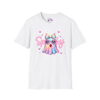 Spooky Pastel Ghost Adult T-shirt