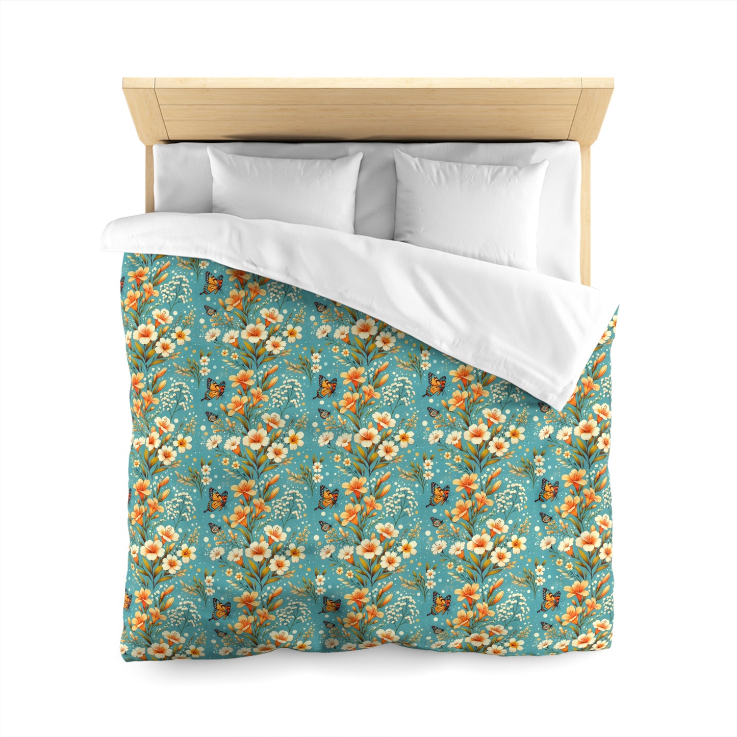 Petals & Wings Microfiber Duvet Cover